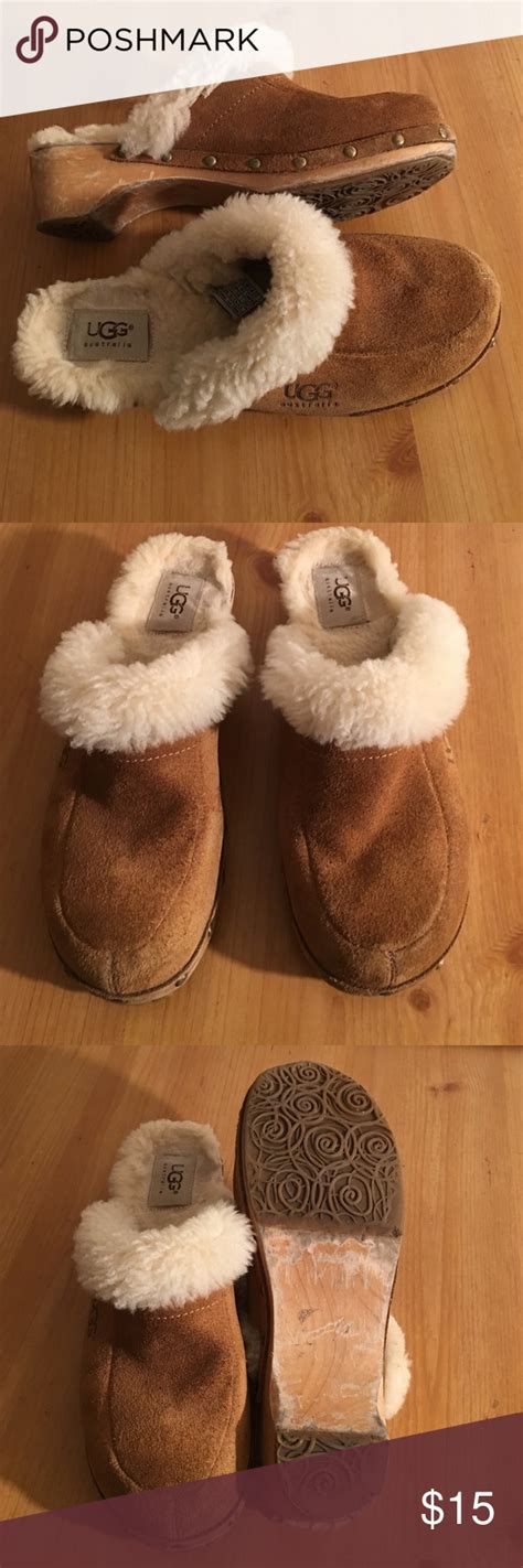 ugg clogs with fur lining.